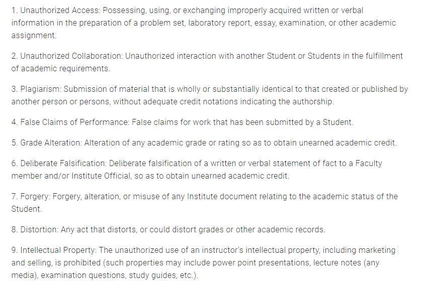 佐治亚理工学院申诉