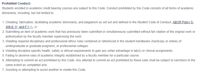 亚利桑那大学申诉