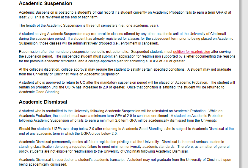辛辛那提大学开除