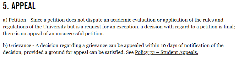 滑铁卢大学申诉