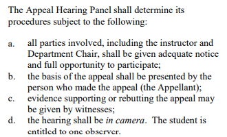 圣玛丽大学申诉