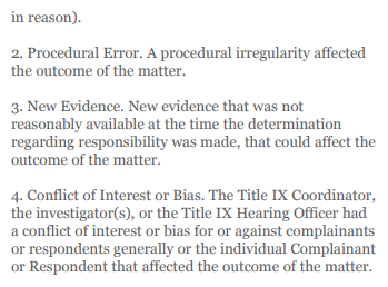 田纳西大学申诉